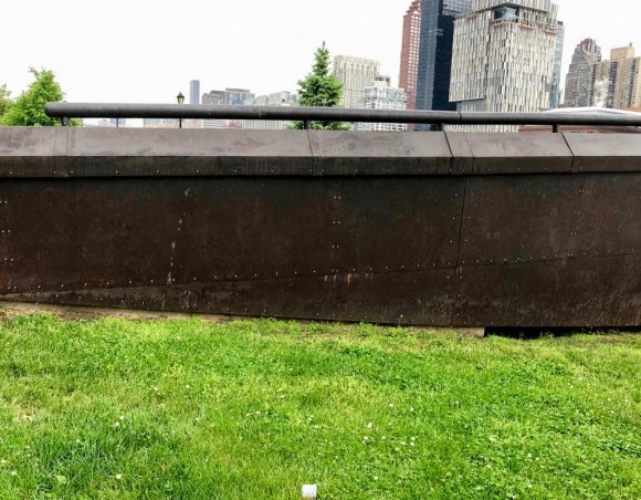 RIOC: Tale of Two Prows and Graffiti The Prow today. Graffiti gone.